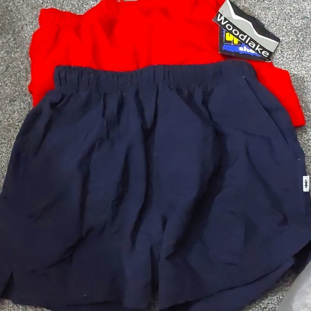 NWT Mens Woodlake Sport Shorts Red & Blue